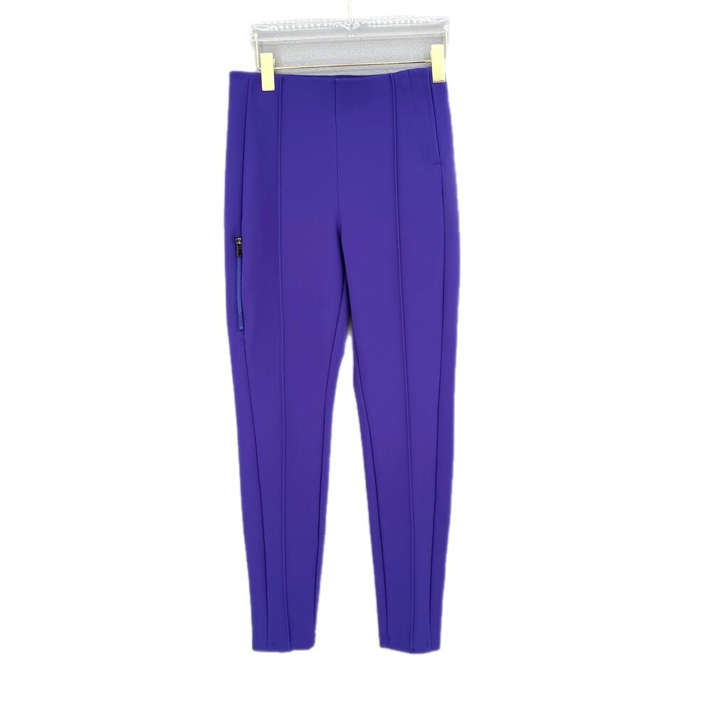 Athleta Glacier Snow Skinny Pant Purple Winter Sports Water Repellent Leggings